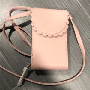 Pale Pink Cross Body Purse